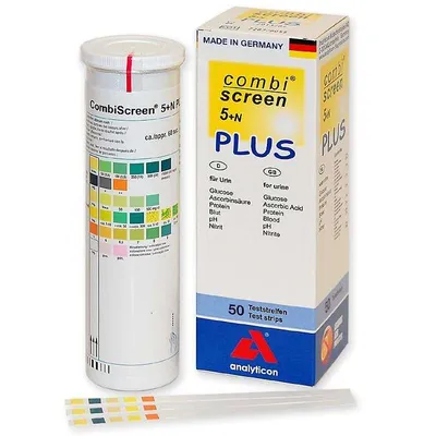Produktbild von Combiscreen 5+N Plus Teststreifen 50 St