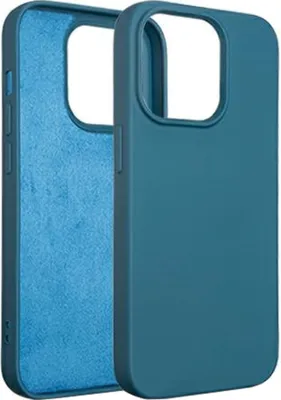 Obrázok produktu pre Silikónové Puzdro Beline Iphone 15 Pro 6,1" Modro/Modré