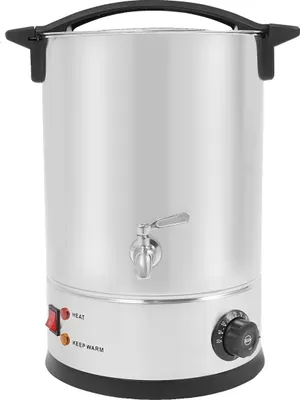 Image de Fondeur de cire électrique, chauffage efficace, 12L argent