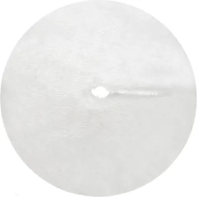 Obrázok produktu pre Ruhhy 22227 Deka na vianočný stromček, chlpatá, 120 cm, biela