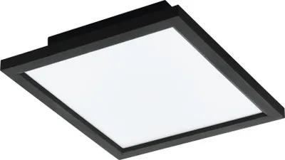 Produktbild von SALOBRENA-Z Wand-/Deckenleuchte Lampe Beleuchtung - L30 x B30 x H5 cm - schwarz - 15,3W inkl. - IP20