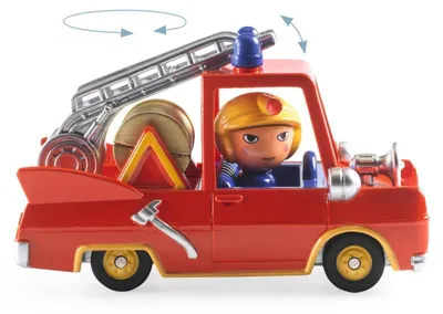 Immagine prodotto di Macchina dei pompieri Collezione Crazy Motors, Djeco