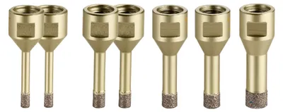 Produktbild von Metabo Fliesen-Diamantbohrkronen-Set Dry, 7-tlg., M 14 (2 x Ø 6, 2 x 8, 1x 10, 1x 12, 1x 14 mm)