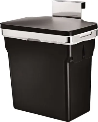 Produktbild von simplehuman Schrank Abfalleimer, strapazierfähiger Stahlrahmen - 9,5x9,5x62 cm; CW1643