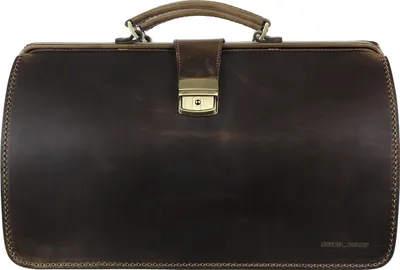 Produktbild von Greenburry Vintage Doktorkoffer Leder 42 cm