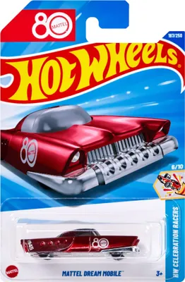 Obrázok produktu pre Hot Wheels JGF64, Auto, 3 rok / roky, Plast, Kov, Červená