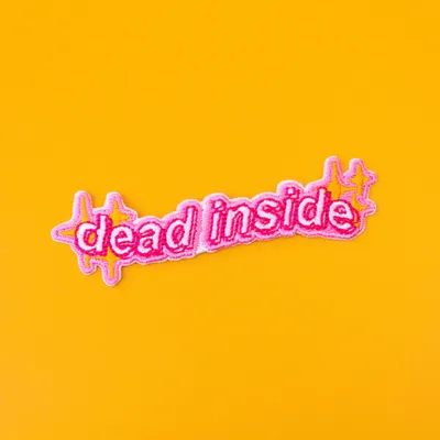 Produktbild von Dead Inside - Aufnäher ca. 7x1cm