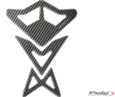Produktbild von PUIG 4512C Sun Tankprotektor  passend fuer HONDA NT650V DEAUVILLE Carbon look