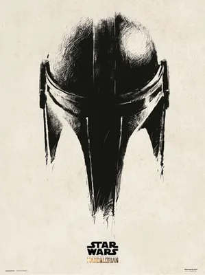 Produktbild von Star Wars - Kunstdruck - Mandalorian - Helmet