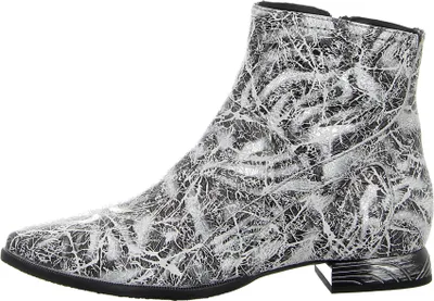Produktbild von Simen Damen Stiefeletten 39389-36, 39389-37, 39389-38, 39389-39 SIM-7039A silber 36
