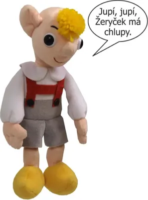 Produktbild von Hurvínek Plüschtier 25 cm – Interaktives Spielzeug mit tschechischer Sprachfunktion