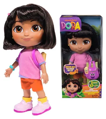 Zdjęcie produktu dla DTE DOL SingnExplrDora DT FR EBI, Duża lalka, Damski, 3 lat(a), Chłopak, dziewczyna, Brzmienie, 304 mm