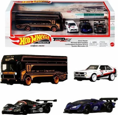 Produktbild von Hot Wheels HKC15, Fahrzeug-Set, 3 Jahr(e), Kunststoff, Metall, Mehrfarbig