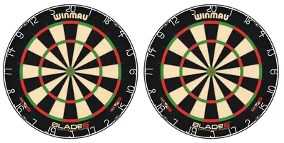 Produktbild von Winmau 2x Dartboard Blade 6 | Dartscheibe Dart Scheibe Darts