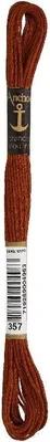Produktbild von Anchor Stranded Baumwolle 00357 8 m Stickgarn