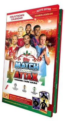Produktbild von Topps advent calendar Match Attax 2025/2026