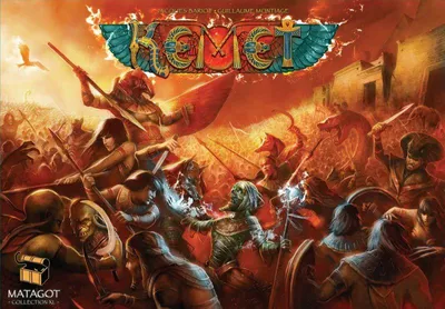 Produktbild von Kemet (Spiel), m. deutscher Anleitung