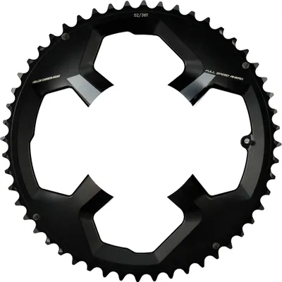 Image de FSA Plateau route K-Force WE, 110 mm x 34 dents, noir - 27 g, un modèle très léger.