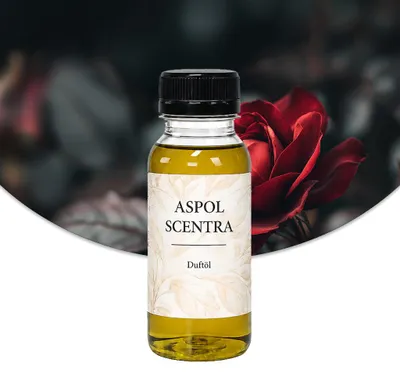 Produktbild von Aspol Scentra Wunderrose UFIGREEN Duftöl für Kerzen und Diffusoren 100 ml, KI-generiertes Bild