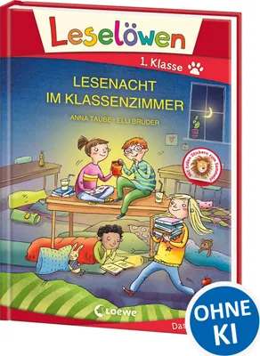 Produktbild von Leselöwen 1. Klasse - Lesenacht im Klassenzimmer