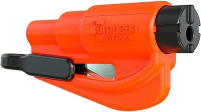Produktbild von Notfallhammer Blau 2-in-1 Sicherheitsgurtschneider Fensterhammer Klein