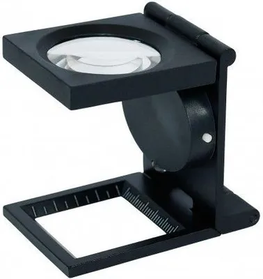 Produktbild von Lindner S30 Fadenzähler aus Metall mit LED-Beleuchtung-6fach