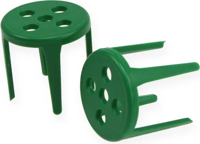 Produktbild von Gesteckhalter Ø 3cm 100 St – Pinholder für Blumengestecke, grüne Kunststoff-Steckhilfen, 100 Stück