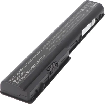 Produktbild von Akku passend für HP 516355-001, HSTNN-DB75, HSTNN-OB75, 14,4V 5200mAh, 75Wh