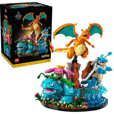 Immagine prodotto di LEGO® Pokémon 72153 Bisaflor, Glurak e Turtok