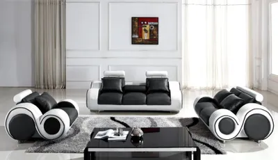 Immagine prodotto di Divani a due posti di design Divano Tappezzeria Divani moderni Divano a 2 posti in Pelle finta