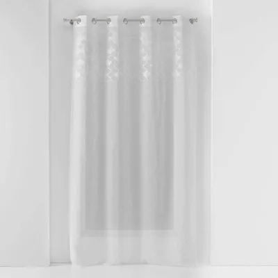 Produktbild von Gardine mit Ösen und Muster YAELLE, 135 x 280 cm