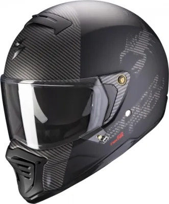 Zdjęcie produktu dla Kask motocyklowy SCORPION EXO-HX1 HOSTIUM matny czarny/srebrny XXL