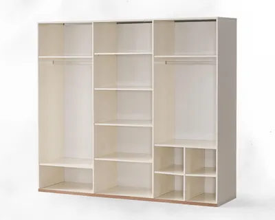 Produktbild von Goldener Kleiderschrank Designer Garderobenschränke Schlafzimmer Möbel