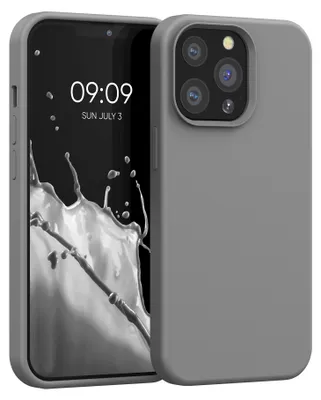 Produktbild von kwmobile Handyhülle für iPhone 13 Pro Hülle, für iPhone 13 Pro Case - Hülle Silikon - kabelloses Laden - Stone Dust