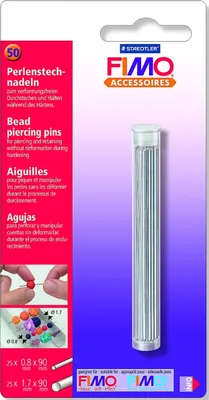 Produktbild von Fimo Perlenstechnadeln 50 Stück Packung mit 10 Stück