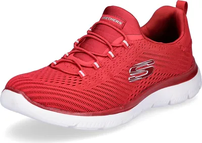 Produktbild von Skechers Damen Slip-on Sneaker Summits rot