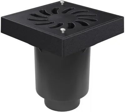 Produktbild von Chud?j Abwasserablaufboden D160/D110-250 Trockenklappe, Gitter mit Verriegelung M 328 z