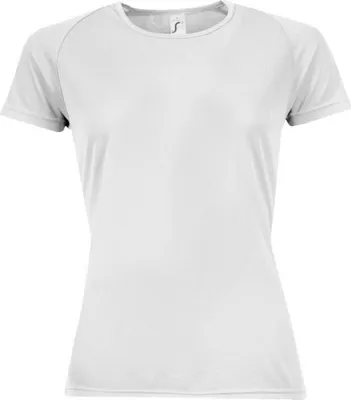 Immagine prodotto di SOLS Maglietta sportiva da donna, manica corta PC2152 (XL) (Bianco)