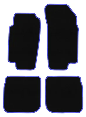 Immagine prodotto di Tappetini in moquette per Ford Scorpio MK2 1994-1998 (station wagon/berlina) – set 4 pezzi, nero/blu, su misura – Wielganizator CARLUX