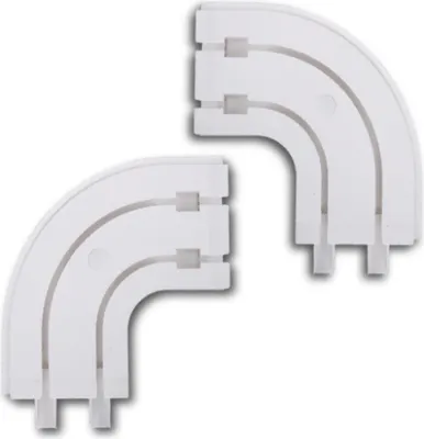 Produktbild von 2x Rundbogen Set (2-läufig) für Innenlaufschienen