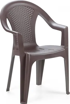 Produktbild von Gartenstuhl Bistrostuhl Stapelstuhl in Rattan-Optik
