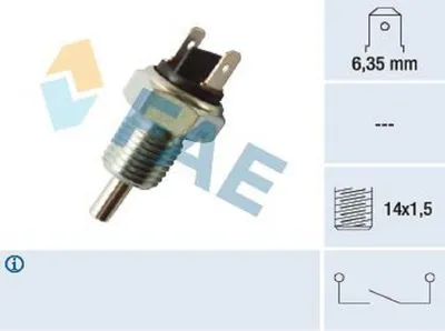 Produktbild von FAE Rückfahrschalter 40080 für FIAT 850 Spider