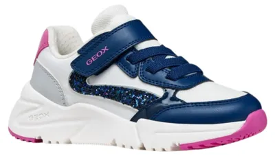 Zdjęcie produktu dla Buty sportowe dla dziewczynek Geox, model J46M2A0FU54C1Z4R, kolor: biały, rozmiar: 30