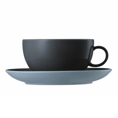 Produktbild von Cappuccinotasse 2-tlg. - Sunny Day Grey / Grau - Thomas - 10850-408532-14670