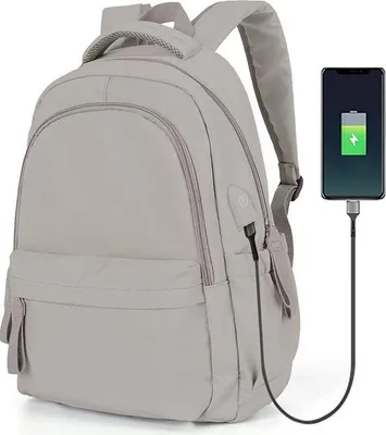 Produktbild von Famanu Schulrucksack Wasserdicht Multifunktional - Schwarz