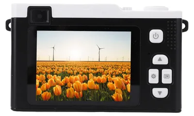 Obrázek produktu pro přenosný digitální fotoaparát 1080P 48MP HD s duálním fotoaparátem a 15x digitálním zoomem LED blesk WiFi přenos Kompaktní malý fotoaparát na cesty