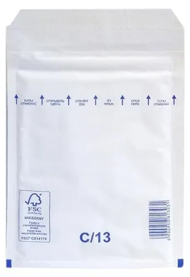 Zdjęcie produktu dla Obálka bublinková č.13C, 170x225 mm, samolepicí s krycí páskou, 10 ks