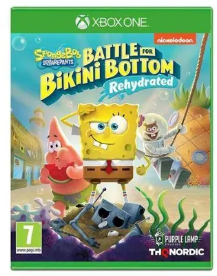 Obrázek produktu pro Microsoft SpongeBob SquarePants: Battle for Bikini Bottom Rehydrated, Xbox One, Režim multiplayer, E10+ (starší 10 let)