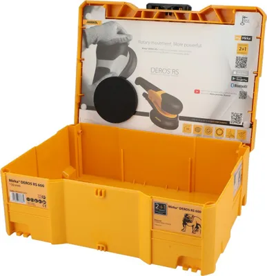 Immagine prodotto di Levigatrice rotativa Mirka DEROS RS 600 150 mm 750 W 1,8 kg Custodia MRS6002100CA