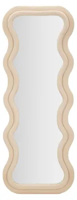 Productafbeelding van FURNLUX Wandspiegel Emily, beige, 60 cm / Hoofdkleur: Beige / Afmetingen: 60 x 160 x 6 cm